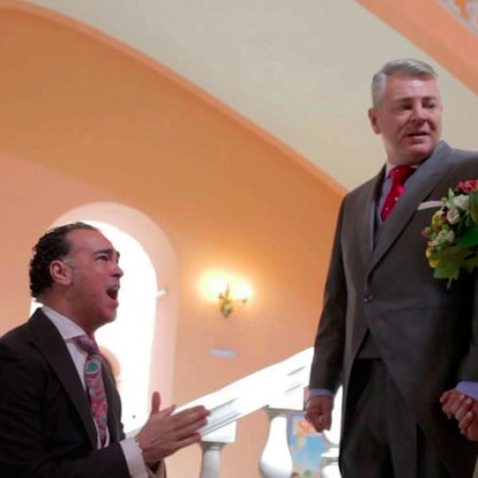 Que sea capaz de enamorarme cada día. Una boda especial